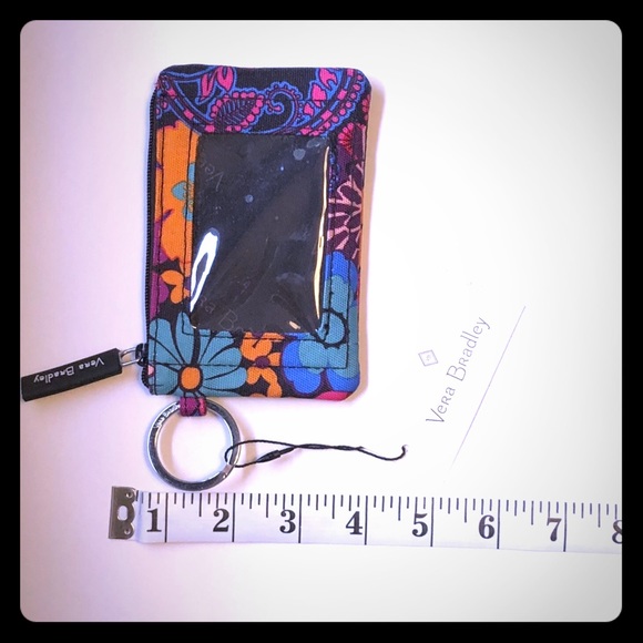 Vera Bradley Wallet Keychain - Picture 1 of 2